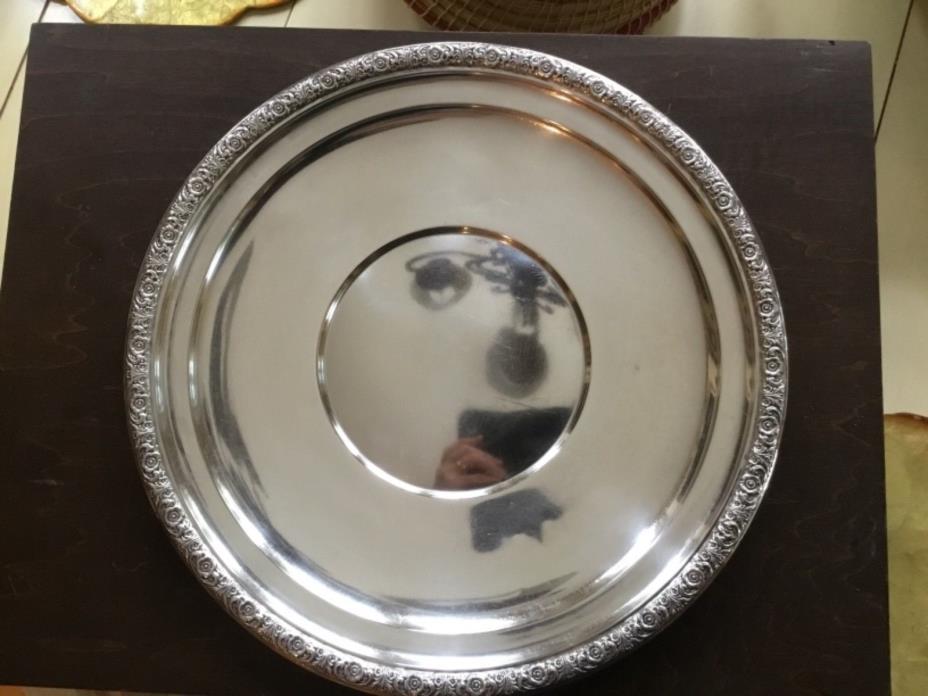 International Sterling Prelude 10.5” sandwich plate #H229