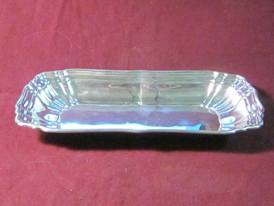 Gorham Sterling Silver Scalloped Pickle Tray # 765  10