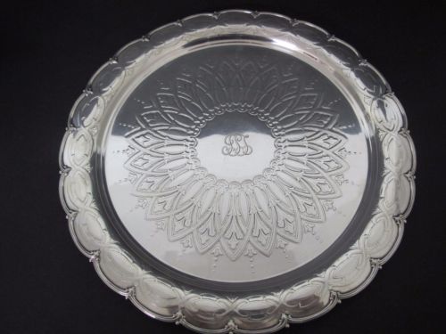 MAGNIFICENT TIFFANY AND CO. STERLING SILVER TRAY
