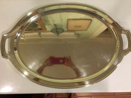 Tiffany & Co Large Sterling Silver Tea/Coffee Serving Tray ????Antique??