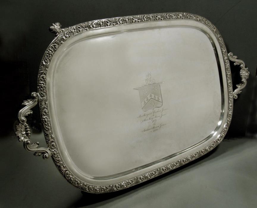 Peter Chitry Silver Tea Tray    c1820      