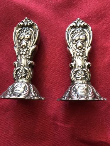 FRANCIS I - Reed & Barton STERLING SILVER Salt & Pepper Shakers