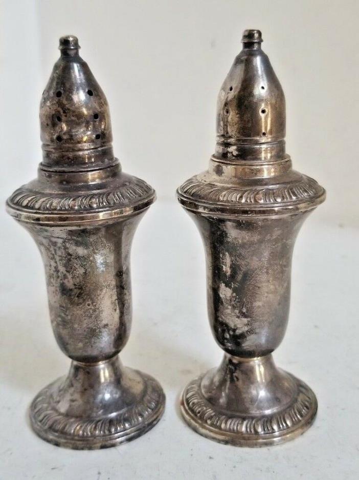 VINTAGE - AMC - STERLING WEIGHTED - SALT AND PEPPER - FREE SHIPPING!!!