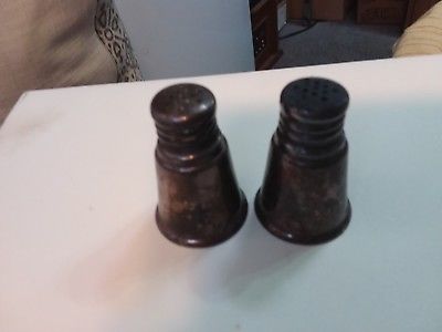 INTERNATIONAL STERLING SILVER SALT AND PEPPER SHAKERS