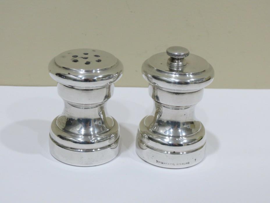 Tiffany & Co Sterling Silver 925 Salt & Pepper Grinder Set