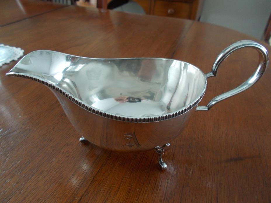Mappin & Webb Sterling Gravy/Sauce Boat -B'ham 1919-20