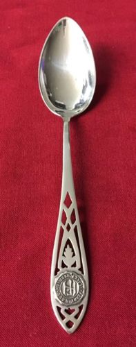 FERRY HALL Lake Forest, ILL Sterling Pierced Souvenir Spoon by Charles Robbins