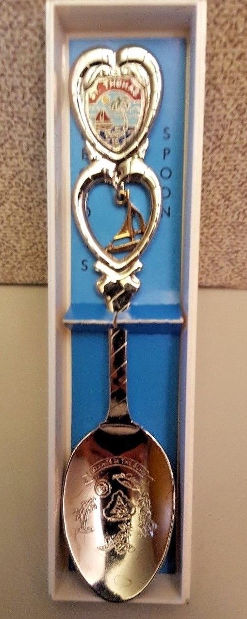 Sterling Silver St. Thomas Souvenir Spoon