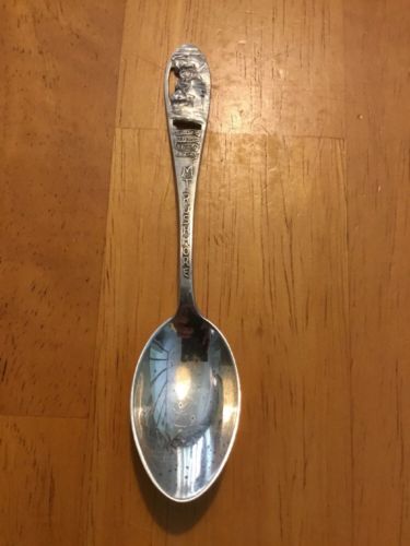 Sterling Silver Spoon Mt. Rushmore 10.05 Gr. Nice Detail