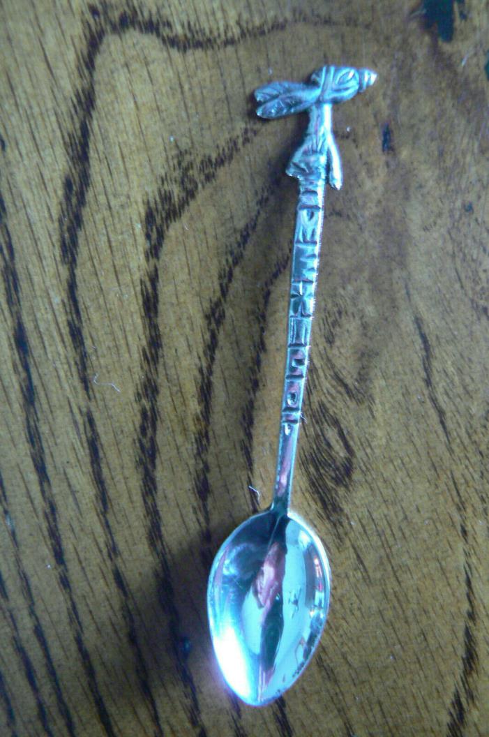 Vintage MEXICO Sterling Silver Souvenir Spoon Burro FREE US SHIP