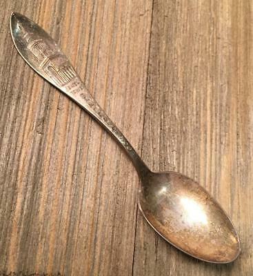 1915 PPIE San Francisco Jewel Tower Sterling Silver Souvenir Spoon ESTATE FIND