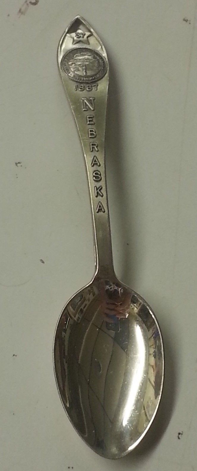 Vintage Nebraska 1867 w/State Seal Handle Sterling Silver 4 1/8