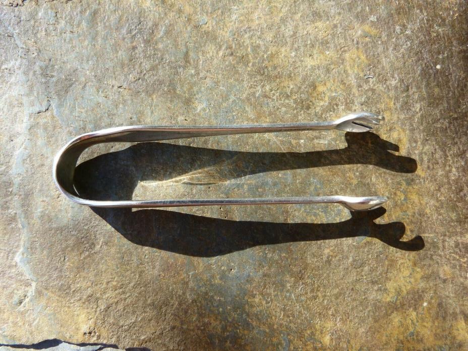 Antique Sterling Silver Sugar Tongs Patented 1912  20.890 Grams