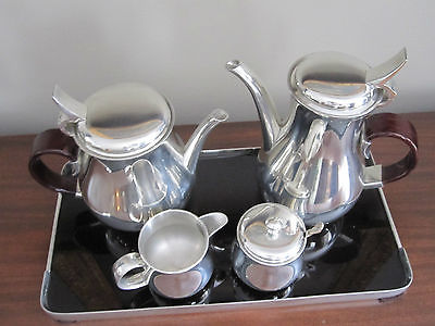 Pewter Tea and Coffee service by Gerald Benney