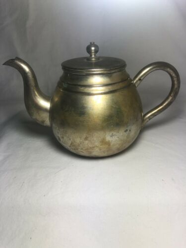 Small Antique Aluminum Teapot Japan