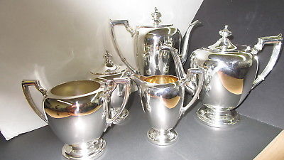 Antique Sterling Silver Dining Complete Tea & Coffee Service Set  | 2,738 Grams