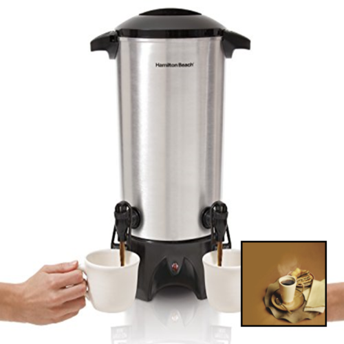 40518 Dual Spout Coffee Urn SILVER NA Kitchen