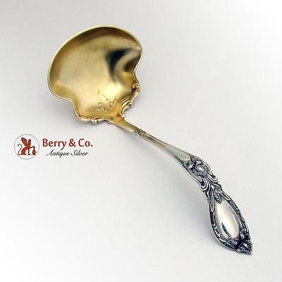 Lady Care Gravy Ladle Sterling Silver Baker Manchester 1914