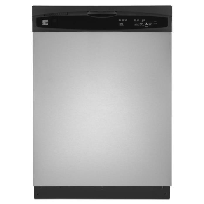 Kenmore Undercounter Dishwasher Model # 665.1511 Sears Silver / Black MINT