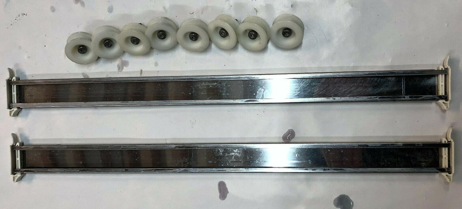 KENMORE DISHWASHER TRACK PART # 3374582 and Set of Tub Wheels 3369078