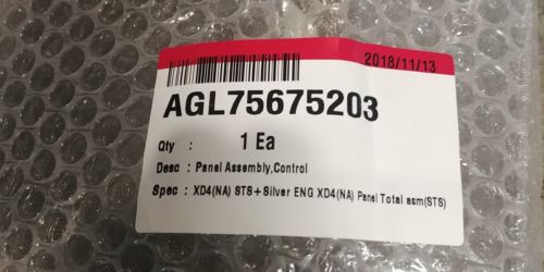 LG Dishwasher Control Panel AGL75675203