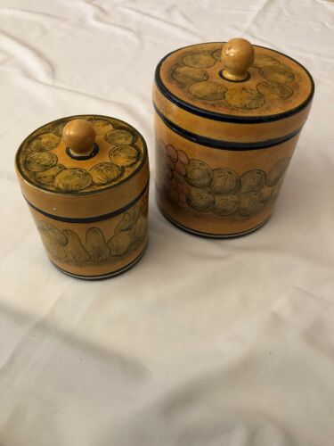 Pair Of UNBRANDED Talavera Caniters From Guanajuato