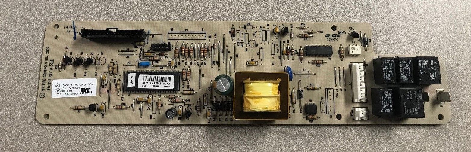 154752701 Electrolux Dishwasher Control Board (New)