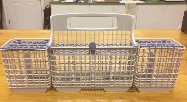 Kenmore Dishwasher Silverware Basket (Part # 8562086 - Substitution # W10807920)