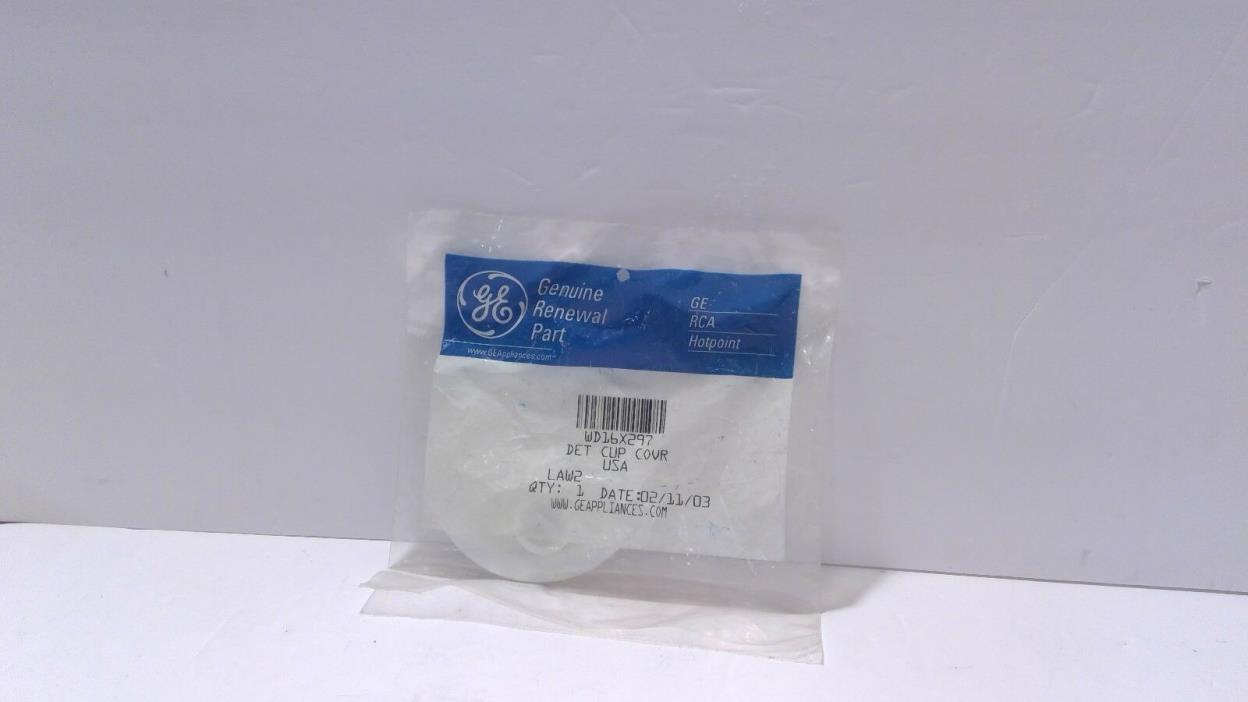 New OEM GE Kenmore Dishwasher Detergent Dispenser Cover WD16X297 WD12X24237