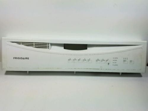 White Frigidaire Dishwasher Front Control Panel 154576703, 154591803, 154552201