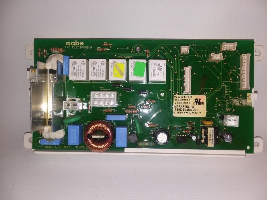 GE Washer Main Control Board 189D5035G001 E226586 WH12X10518 WH12X20274 WC101K