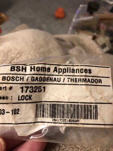 Bosch Dishwasher Lock 173251 Genuine OEM