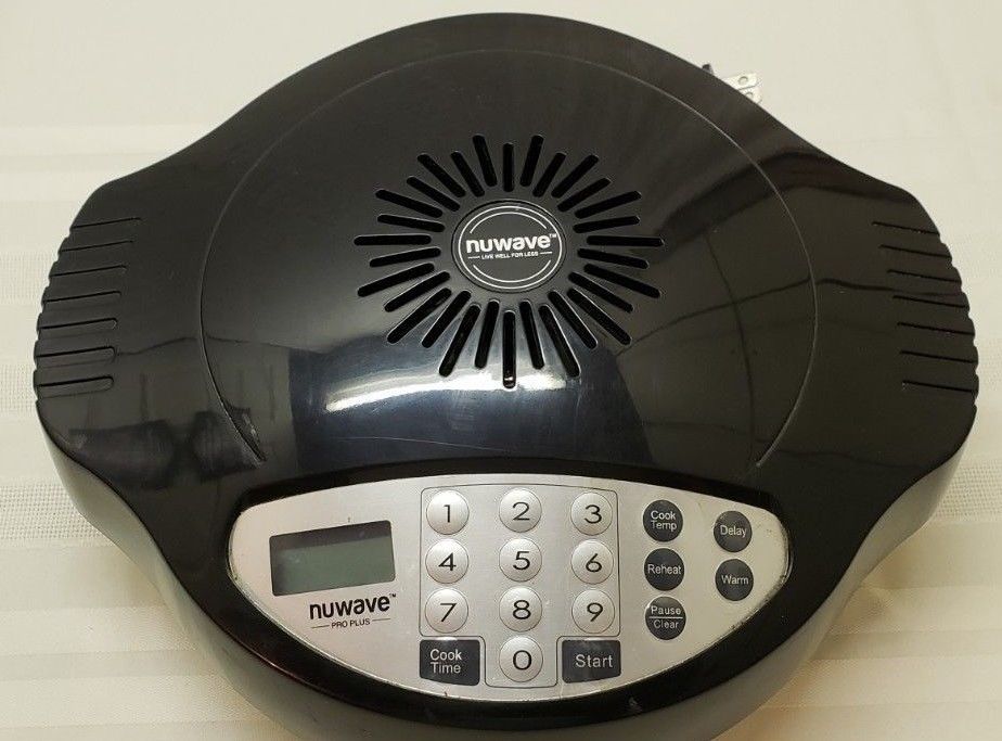 NUWAVE OVEN PRO PLUS INFRARED OVEN BLACK POWER HEAD MOTOR HEATING ELEMENT
