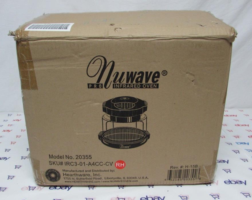 New In Box - Nuwave 20355 Pro Infrared Oven Black