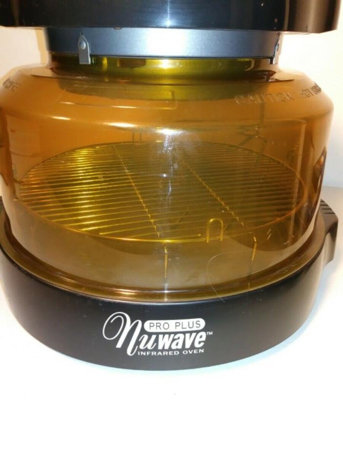 NuWave Infrared Oven Pro Plus Black Model No 22091 with Carry Bag