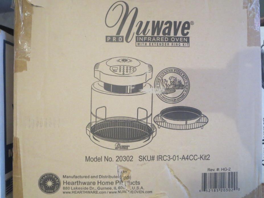 Nuwave 20302 Pro Digital-Controlled Infrared Tabletop Oven White