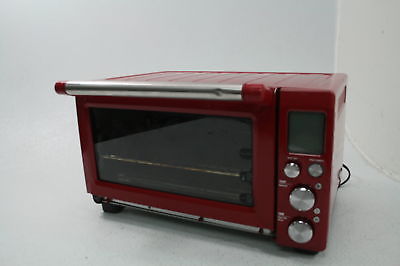 Breville BOV845CRNUSC Smart Oven Pro Countertop Convection Cranberry Red 1800W