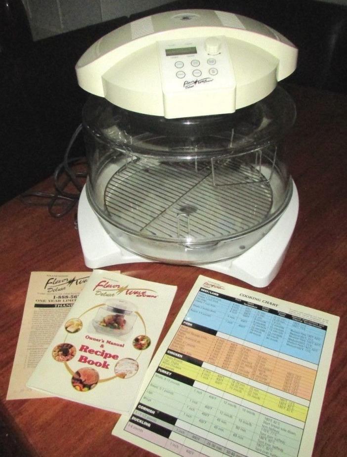 Flavor wave Deluxe Oven w/ Manual by THANE (FLAVORWAVE) Infrared Oven