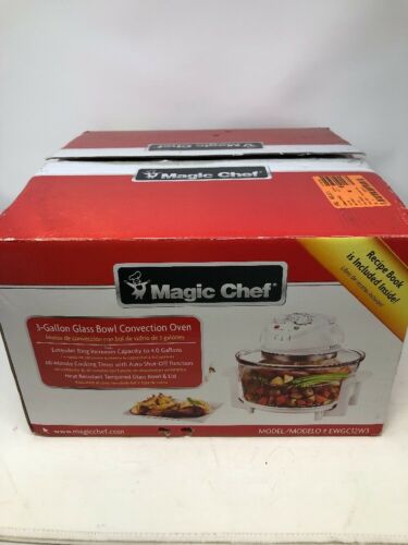 Magic Chef EWGC12W3 Glass Bowl Convection Oven R3