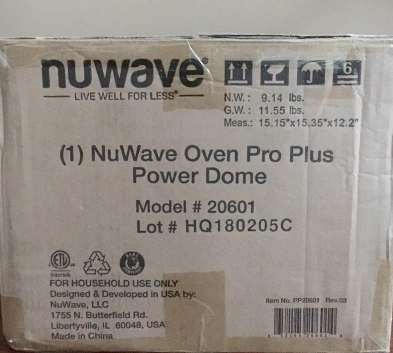NuWave (NIB) Oven Pro Plus Power Dome Model #20601 NIB!!  Never removed!