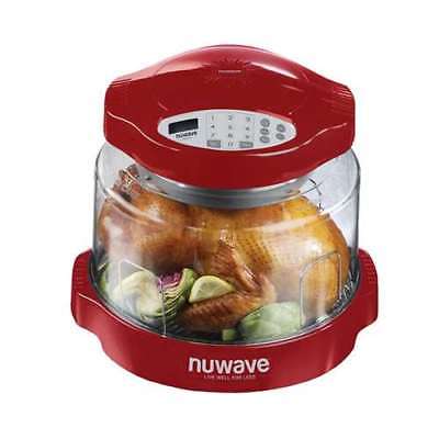 NuWave Portable Countertop Infrared Convection Oven Pro Plus, Red (Open Box)