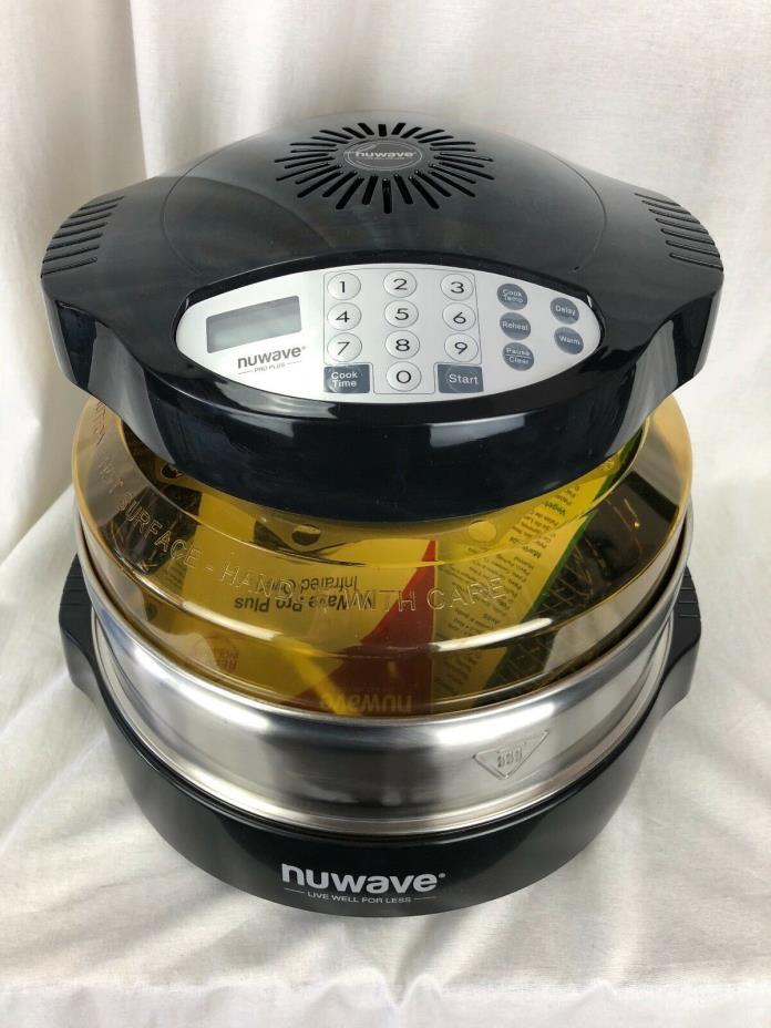 NuWave Black Infrared Oven Pro Plus Power Dome with extra Rack 3