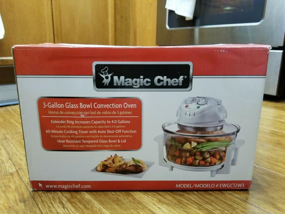 Magic Chef 3-Gallon Glass Bowl Convection Oven