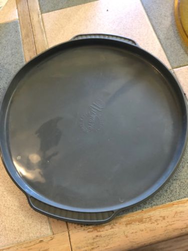 NuWave Oven Pro Replacement Parts Pizza Liner~Silicone used Gray