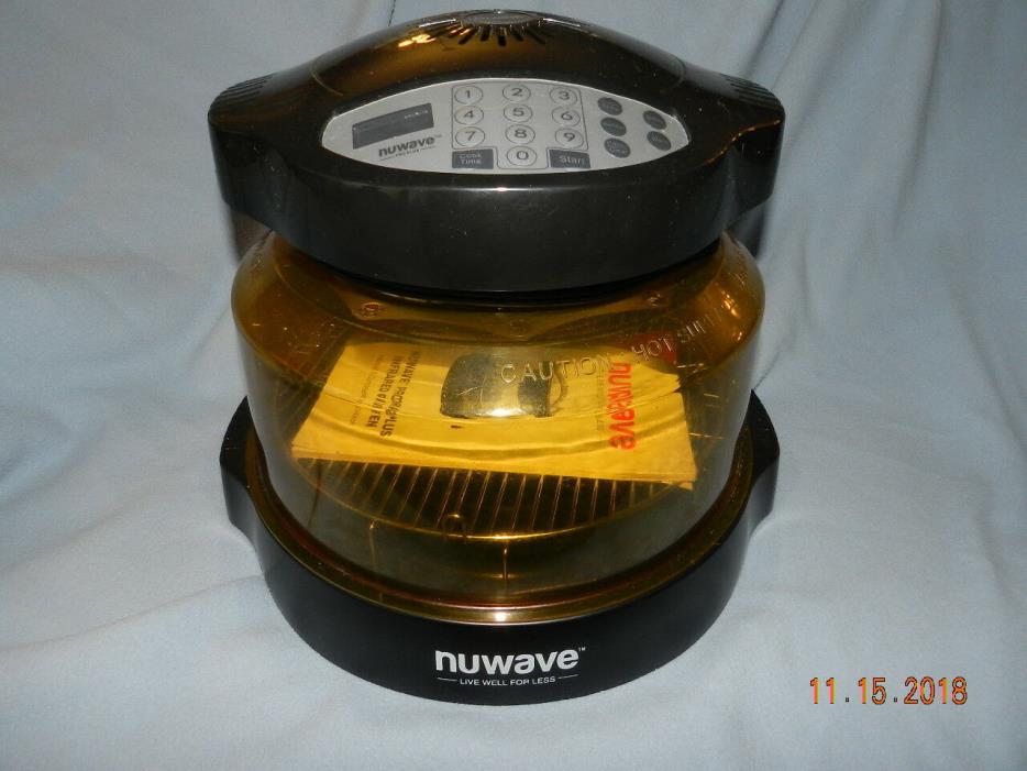 NuWave Pro Plus Oven Infrared Cooking System Model 20602 w/ Amber Dome