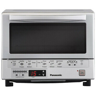 NEW Panasonic NB-G110P FlashXpress Toaster Oven with Double Infrared Heating