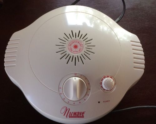 NuWave Oven Replacement Power Head Heating Top - White/Red - Manual Dial (20201)