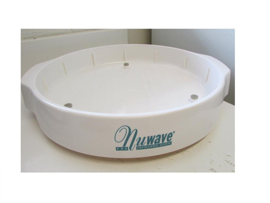 NuWave Pro Infrared Oven Replacement Base White Blue 20301-04 Plastic Base 4002
