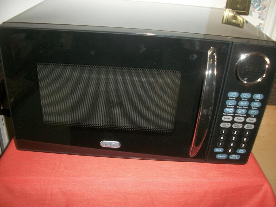 Sunbeam Microwave Oven 900 Watts SGB8901 0.9 Cubic Feet Black