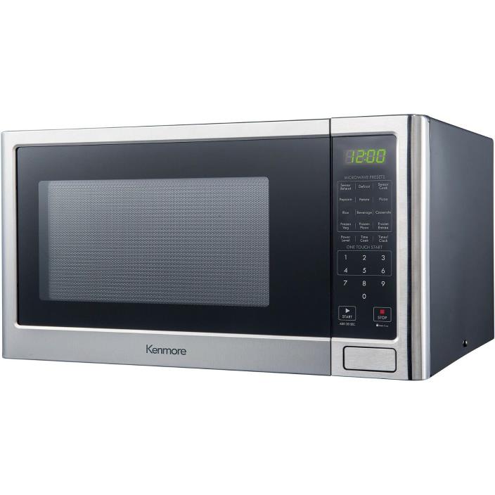 Kenmore 75653 1.2 cu. ft. Microwave Oven - Stainless Steel - 1100 Watts - NEW